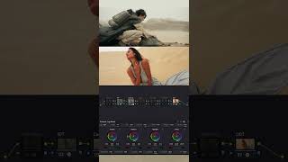 How I created the Dune Look #dune #zendaya #colorgrading