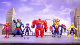 Big Hero 6 Action Figures and DX Flying Baymax