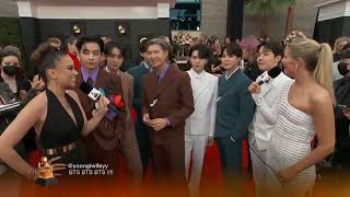 2022 BTS at Grammy Awards Interview 💜 | RK BIOGRAPHY