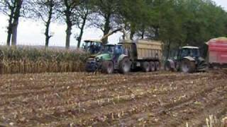 www.tractorfoto.tk- Clavan maïs hakselen 2008