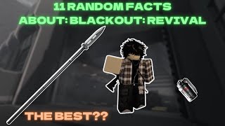 11 RANDOM Facts About Blackout: Revival