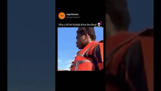 Let Me Drive The Boat 😂😂#kodakblack #fyp #funnyvideo #comedy