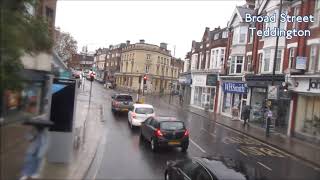 PART ROUTE VISUAL | London Bus Route 281 | Hounslow Bus Station - Surbiton | SP40114 (YR59FYV)