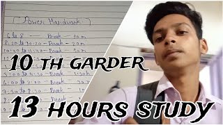 12+hours study video | a productive day in my life | short study vlog |🥶 winter study vlog Class 10