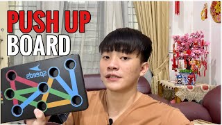 Mencoba Push Up Board yang 'VIRAL'