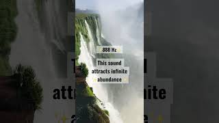 ✨Let It Flow✨ #abundance #money #miracles #meditationmusic #waterfallsounds #shorts #solfeggio #zen