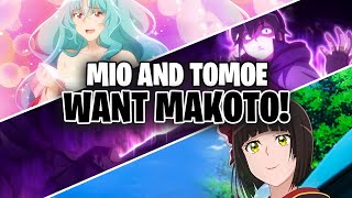 Makoto, Mio, and Tomoe: The Ultimate Trio!