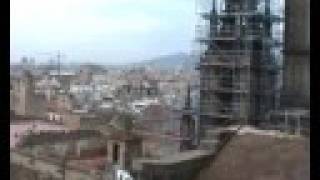 Barcelona, part6 - View on the city from Barcelona Cathedral