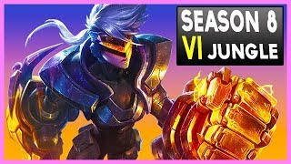 How to Play  Vi Jungle in Season 8 - League of Legends Gameplay