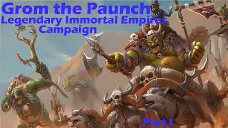 Total War Warhammer 3: Grom the Paunch - Legendary Immortal Empires Campaign - Part 1