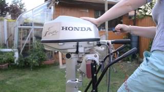 5 HP Honda Four Stroke Outboard Engine