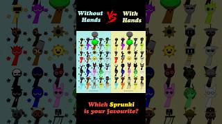 Sprunkis Dancing Sprunki Song with hands vs without hands#sprunki #viralvideo #shorts #sprunkisong