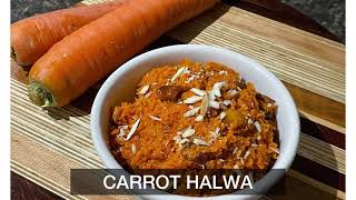 Carrot Halwa using Jaggery | Gaajar Ka Halwa | Simple and Easy Recipe | No Sugar