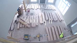 GoPro Hero 5: Wood Floor Installation Timelapse