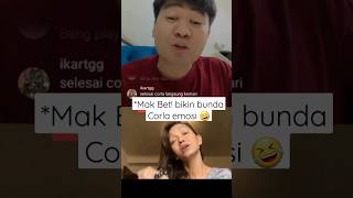 Bunda Corla Emosi diledekin Mak Beti Live Pesugihan🤣 #corla #bundacorla #ratujreng #makbeti #shorts