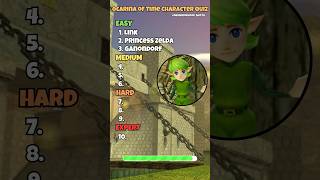 Do You Know The Names Of These Legend Of Zelda OoT Characters? #zelda #ocarinaoftime #gaming