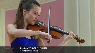 Sumina Studer performs Hindemith's Finale