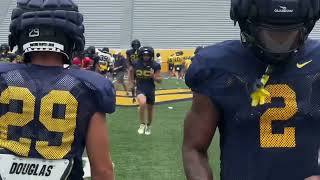 Sights and Sounds: WVU Fall Football Practice Highlights 8/1/31 - Clip 2