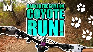 Coyote Run. A great trail to get back in the game!