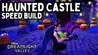 Haunted Nightmare Castle Speed Build! Disney Dreamlight Valley