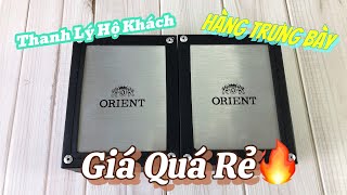 [ Săn Đồng Hồ Giá Rẻ ] - Thanh Lý 2 Mẫu Orient 3 Sao & Orient Small Second Lục Bảo Siêu Hot Hit.