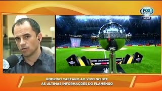 Rodrigo Caetano ao vivo no BTF,com as últimas informações do flamengo!!