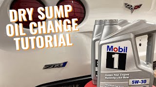 How to Change The Oil on Your C6 Corvette Grand Sport/Z06/ZR1 The Easy Way! - Tutorial