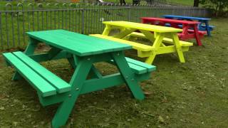 Recycled Plastic Picnic Table by Kedel - Derwent Junior Range