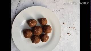 Sugar Free Chocolate Protein Balls