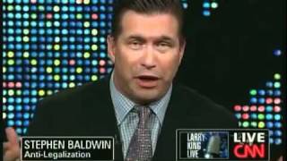 Ron Paul Debates Stephen Baldwin on Marijuana!