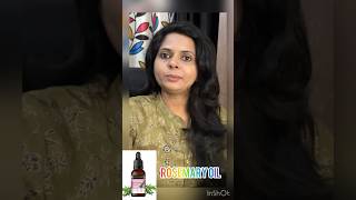 WHY use ROSEMARY OIL for HAIR GROWTH? Benefits & effects. THICK HAIR. #rosemary  #shorts #yt #doctor