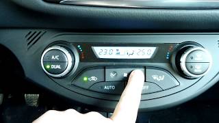 Toyota Yaris - Digital Climate Control Panel