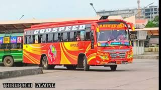 பாரதி bus Madurai to R.S.mangalam rebody new edition gid speed #trending #bus #travel #madurai