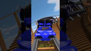 wooden - roller coaster #nolimits2 #rollercoaster #woodenrollercoaster