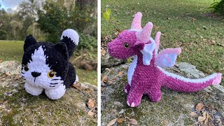 See What Happens When You Mix Patterns Together / Amigurumi Crochet Plushies