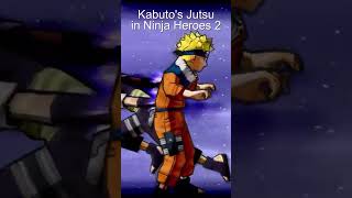 Kabuto's Jutsu in Naruto Ultimate Ninja Heroes 2 #naruto