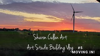 Art Studio Finishing and Move In vlog #5