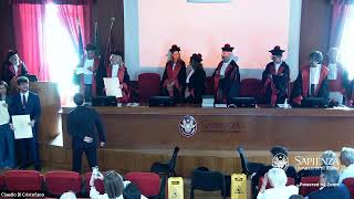 Esame di Laurea CLMMCE sede di Latina del 20/06/2024 ore 09:00