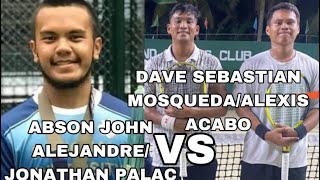 BALANGHAI OPEN 2024 MEN’S DOUBLES | AJ ALEJANDRE/JONATHAN PALAC VS DAVE MOSQUEDA/AJ ACABO