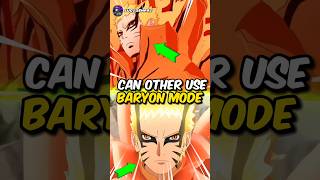 Can Other Jinjuriki Use Baryon Mode Like Naruto |#narutoshippuden #naruto #kurama #baryonmode