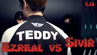 SKT Teddy - Ezreal vs Sivir ADC - LoL Season 9 KR Ranked | League Of Legends