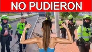 1 contra 7 policias y no pudieron