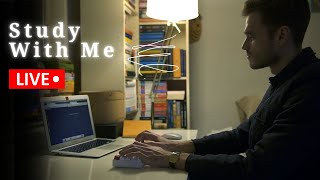 Study with me: ASMR sounds for a Rainy Night study session