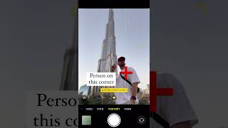 3 Creative Photos at Burj Khalifa #shortvideo #posesidea #tutorial #dubai #burjkhalifa