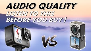 DJI Action 2 vs GoPro Hero 10 Audio Quality Test & Comparison