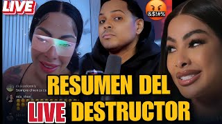 RESUMEN DEL LIVE, YAILIN LA MÁS VIRAL DESTROZA A ALOFOKE EN VIVO: ¡NO TE LO PIERDAS!