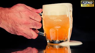 Satisfying Beer Videos | Relaxing Beer Videos | Beer Slomo Videos | Satisfying Foods Videos | SLO-MO