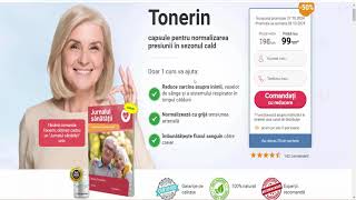 Tonerin  - capsule pentru normalizarea presiunii în sezonul cald (Romania)