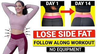 Say Goodbye to Your Side Fat by Doing 4 Great Exercises | 15 MIN Love Handles Workout | Follow Along