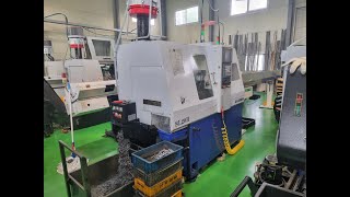 Hanwha SL20H CNC Kayar Otomat Tezgahı ve Ikura Çubuk Besleyici-2002